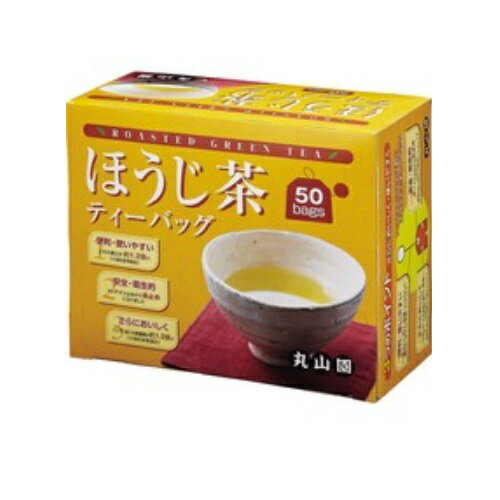 まとめ買い6箱セット ティーバッグ ほうじ茶 2g×1箱(50バッグ入) 丸山園