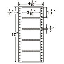 ナナフォーム 連続ラベル Mタイプ 4_5/10×10インチ 5面 84×47mm 1箱(1000折:500折×2冊) MM4R 東洋印刷 ナナフォーム 連続ラベル Mタイプ 4_5/10×10インチ 5面 84×47mm 1箱(1000折:500折×2冊) MM4R 東洋印刷