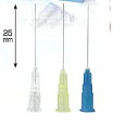 【医療機器】 キャナルクリーン 31G 針径0.27mm ホワイト 25本 BSAサクライ