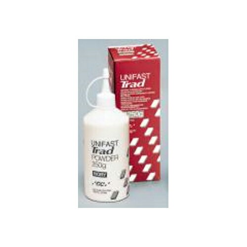 多目的常温重合レジン ユニファストトラッド 粉末 歯肉色 NO.7(ナチュラルダークピンク) 100g GC