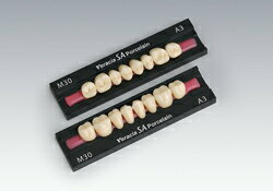 医療機器 ベラシア SA ポーセレン ポステリア M32 上顎 A3 12組/箱 松風