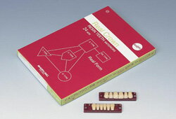 医療機器 リアルクラウン前歯 S(方型) 上顎 A2 1箱24組(144歯) 松風