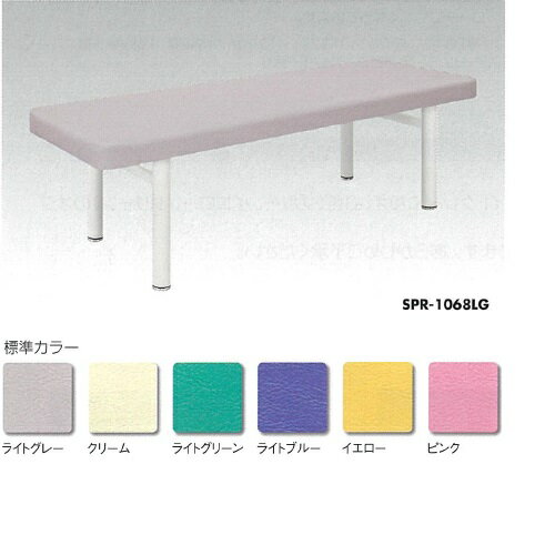 エクササイズベッド ライトグレー L1900×W650×H600mm 26kg