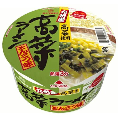マルタイ カップめん 高菜ラーメン とんこつ味 1ケース(12食) マルタイ