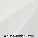 生地 『Wガーゼ (ダブルガーゼ) 小幅 カットクロス 白 約30cm×100cm』