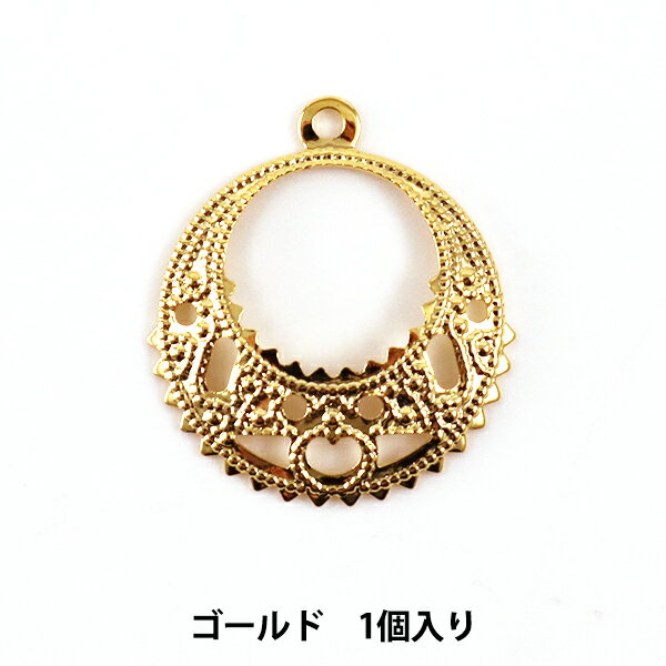 手芸金具 『デザインコネクトパーツ #17 ゴールド 金 G』