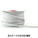 【数量5から】 手芸用テープ 『メイフェア芯入テープ S-03 5501番色』