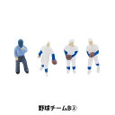 ジオラマ 『ジオコレ 野球チームB2 315865』 トミーテック