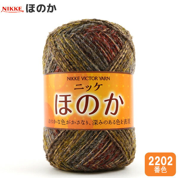 秋冬毛糸 『ほのか 2202番色』 NIKKEVICTOR ニッケビクター 【雑誌掲載】