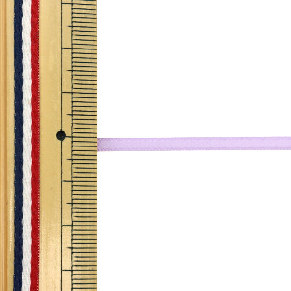 リボン 『両面サテンリボン 幅3mm×10m巻き スミレ』