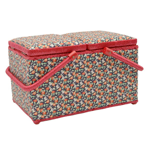 裁縫箱 『リバティ・ファブリックス ソーイングバスケット SO-3632211AT』