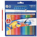 文具 『水でとかせる 水彩色えんぴつ 24色セット 144 10NC24』 STAEDTLER Noris Club ステッドラー ノリスクラブ