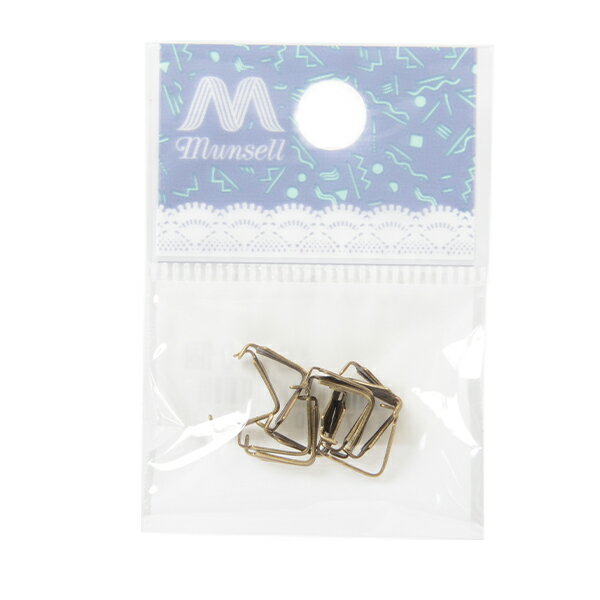 手芸金具 『Aカン カン無し 小 アンティークゴールド 10個入り』