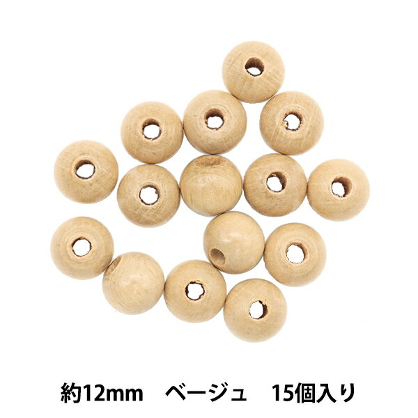 ビーズ『ウッドビーズ NR12-1』TOHOBEADSトーホービーズ