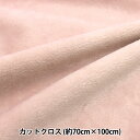 生地 『吸湿発熱・両面起毛フランネル カットクロス ダスティピンク 約70cm×100cm C-KA22-3-1PK』