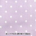 生地 『フリースプリント 水玉 カットクロス 約140cm×150cm C-5584-C』