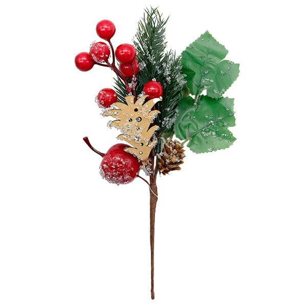 造花 シルクフラワー 『クリスマスピック SM17641』