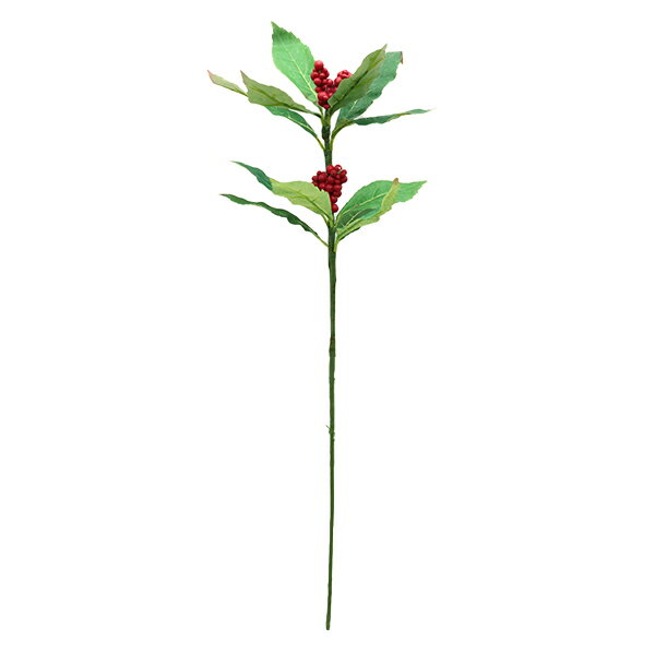 造花 シルクフラワー 『新千両 レッド V22196-003』