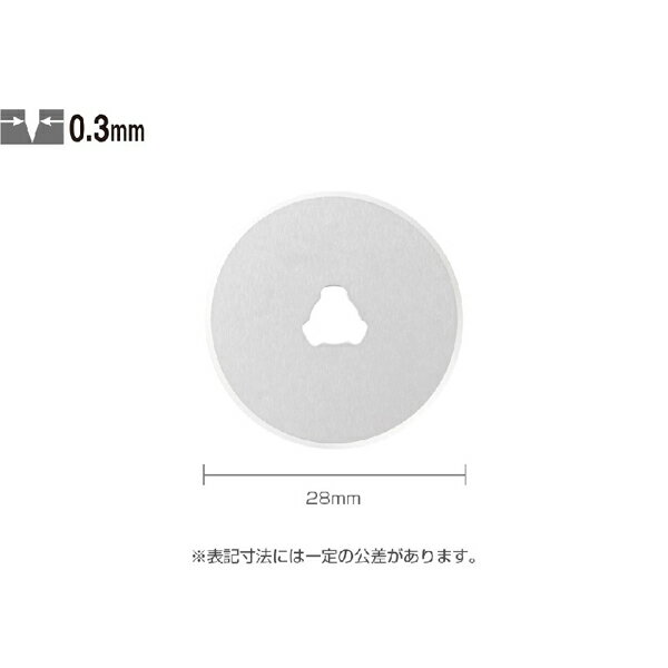 カッター 『円形刃28ミリ RB28-2』