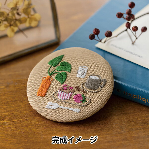 刺しゅう糸 『annasの刺繍図案と刺繍糸セット リラックスタイム 112103』 LECIEN ルシアン cosmo コスモ