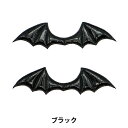 手芸パーツ 『デコレーションパーツ 羽根 ブラック 10-4286』