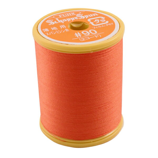 ミシン糸 『シャッペスパン 薄地用 #90 300m 237番色』 Fujix(フジックス) ガーゼやチュール生地など、薄地用の細口ミシン糸です ローンやジョーゼット、ボイル、シルク類など薄くてデリケートな布地のためのミシン糸です。 細くきれいな縫い目が布地にやさしくフィットして、おしゃれ着を美しく仕上げます。 ◆仕立:90番(糸長300m) ◆素材:ポリエステル100% ◆原産国:日本製 ◆使用針:ミシン針No7〜9 ◆237番色 ※モニターによって実物のお色と若干異なる場合がございます。 【※この商品はゆうパケット便・メール便対象外です。】 【手芸用品・毛糸・生地の専門店 ユザワヤ】