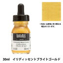 絵具 『リキテックス リキッド 30ml 068 イリディッセントブライトゴールド』