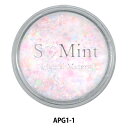 レジン材料 『アクリルパウダー グリッター シリーズ1 1番色 APG1-1』 Smint エスミント