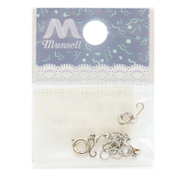 手芸金具 『パーツセット シルバー 1セット #06』