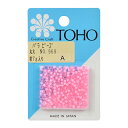 ビーズ 『バラビーズ 丸大 No.969』 TOHO BEADS トーホービーズ アクセサリー作りにどうぞ♪ 全体的に丸みを帯びたビーズです。 カラーバリエーションも豊富なスタンダードタイプ。 [手芸 ホビー 材料 ビーズ 丸 大] ◆サイズ:外径3mm ◆材質:ガラス ※モニターによって実物のお色と若干異なる場合がございます。 【手芸用品・毛糸・生地の専門店 ユザワヤ】