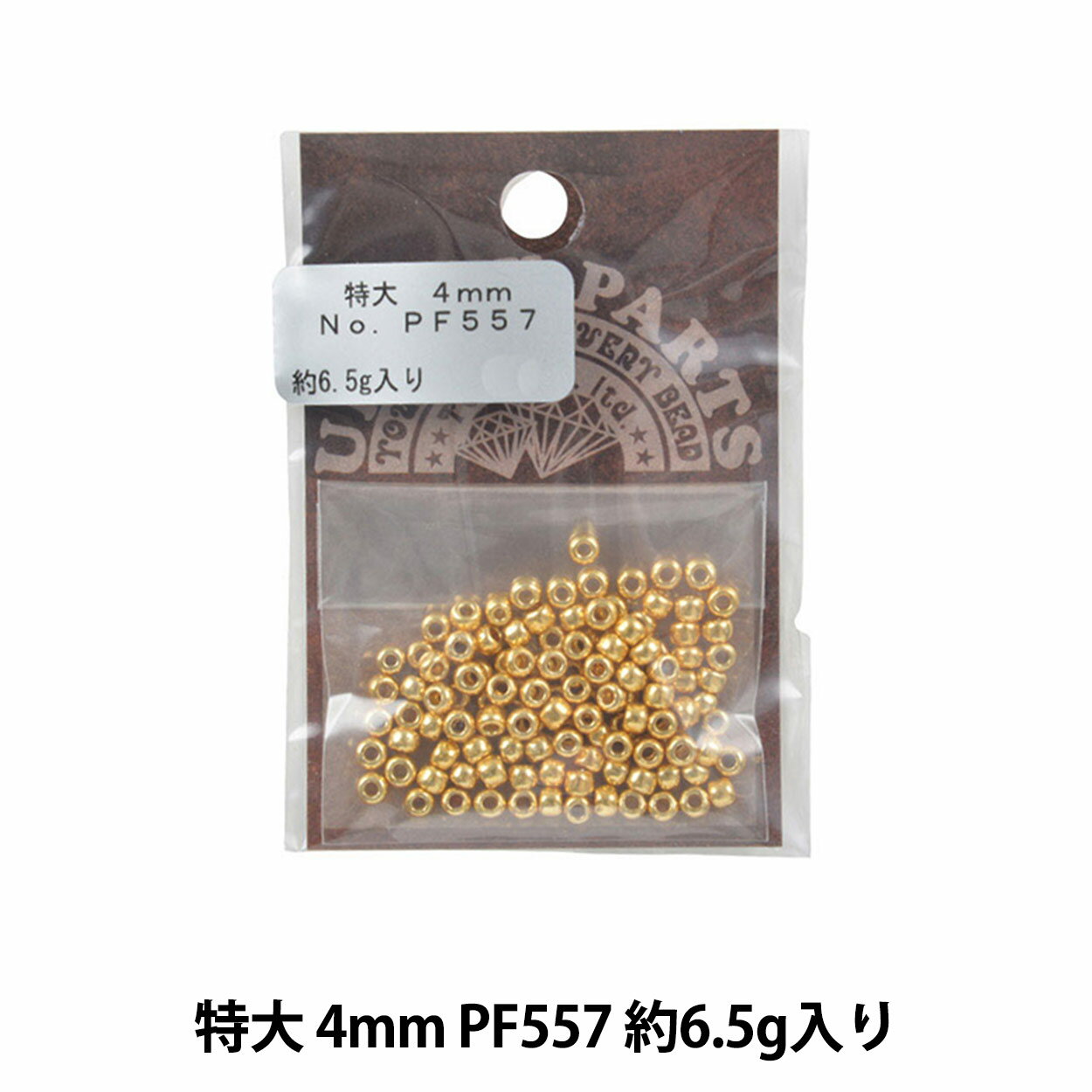 ビーズ 『バラビーズ 特大 4mm PF557』 TOHO BEADS トーホービーズ