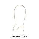 ピアス金具 『ステンレス キドニーワイヤーピアス 小 2ペア』