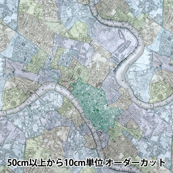 【数量5から】 生地 『リバティ・ファブリックス タナローン キャリーズ・パッチワーク 363J7345425BU』 Liberty Japan リバティジャパン