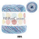 春夏毛糸 『水彩色のコトニー 3番色 AB-1469A』