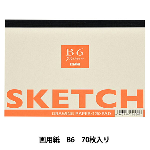 画用紙 『ザ・スケッチ B6 オレンジ