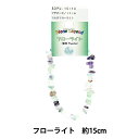 ビーズ 『プチビーズ マルチフローライト 15cm BDPU-15/10』