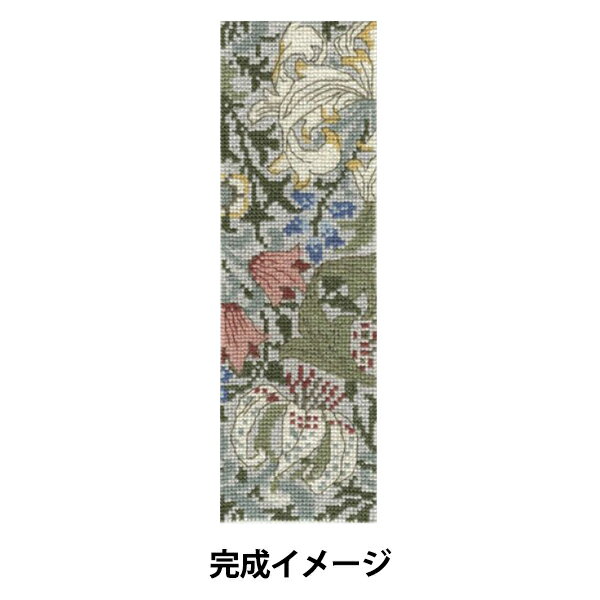 輸入刺しゅうキット 『John Henry Dearle (ジョン・ヘンリー・ダール) BOOKMARKS Golden Lily (ゴールデン リリー) BL1173 77』 DMC ディーエムシーのサムネイル