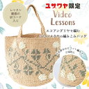 編み物キット 『エコアンダリヤで編む シロツメクサの編みこみバッグ』