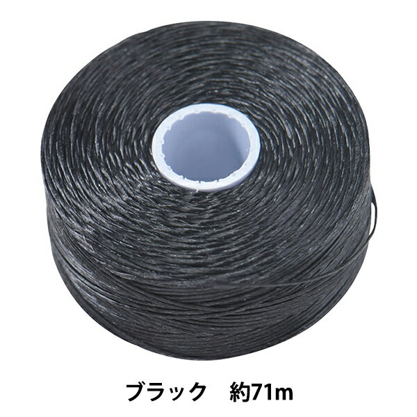 ビーズ糸 『C-Lon ビーズスレッド ブラック 約71m #20 K4961-8』 MIYUKI ミユキ ビーズステッチに適した糸です♪ 表面がワックスコーティングされた、アメリカ製のナイロン糸です。 コーティングがしっかりしているので堅牢度に優れ、色落ちしにくいです。 撚りがないので糸割れしにくく、伸縮性があるので糸を引き締めやすくなっていています。 [編み糸 ビーズクロシェ ブレスレット チャーム ネックレス ストラップ 小物 アクセサリー 手作り ハンドメイド 黒] ◆素材:ナイロン100% ◆番手:20番 ◆糸長:71m ◆カラー:8番色 ブラック ◆生産国:アメリカ ※モニターによって実物のお色と若干異なる場合がございます。 【手芸用品・毛糸・生地の専門店 ユザワヤ】