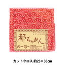 生地 『都ちりめん 友禅 カットクロス 約23cm×33cm 255番色』 西村庄治商店