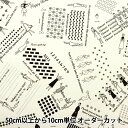 【数量5から】 刺しゅう布 『100ネエサン綿麻キャンバス カード柄 ホワイト 210110-10』 LECIEN ルシアン cosmo コスモ