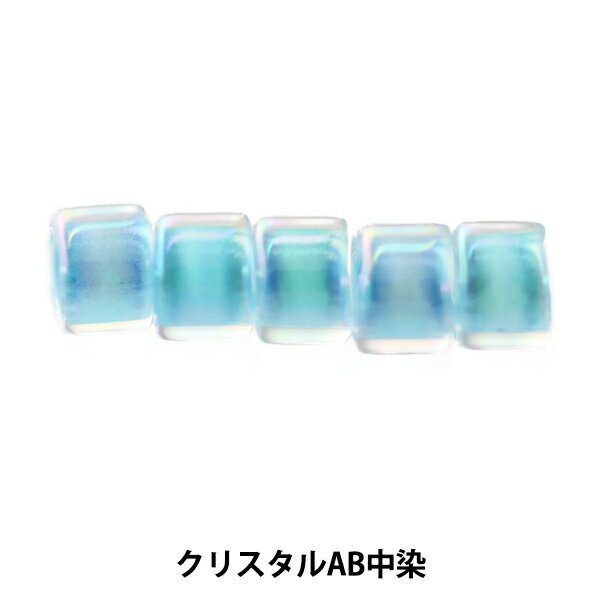 ビーズ 『デリカビーズ 11/0 DB57 3g クリスタルAB中染』 MIYUKI ミユキ