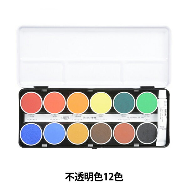 絵具 『ケーキカラー C030 不透明12色セット HCC』 HOLBEIN ホルベイン