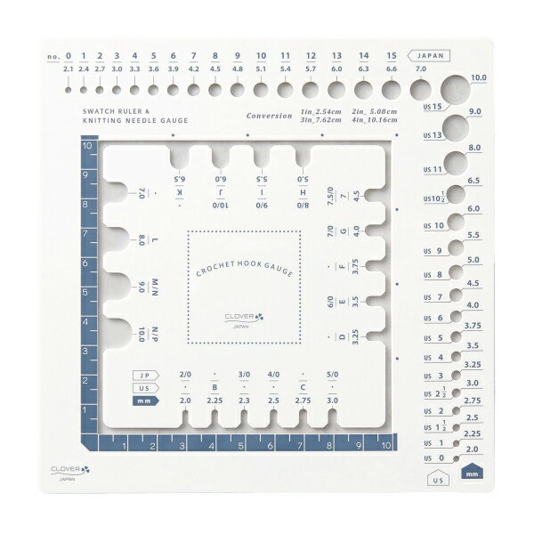 編み物ツール 『ニットゲージ トリオ 55-803』 Clover クロバー