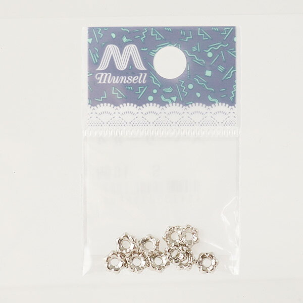 手芸金具 『スペーサー #4 シルバー 10個入り』