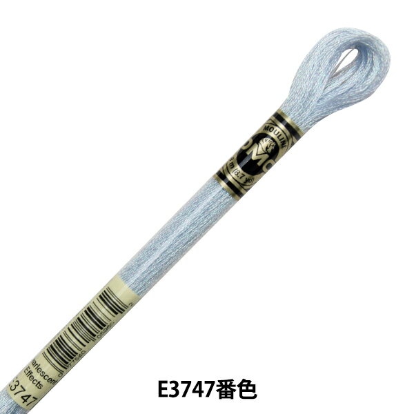刺しゅう糸 『DMC 25番刺繍糸 ライトエフェクト 317W E3747番色』 DMC ディーエムシー