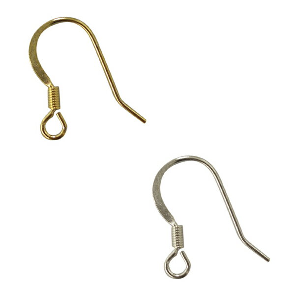 手芸金具 『ツリ針ピアス 小 金色』