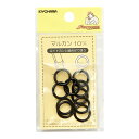 手芸パーツ 『マルカン 10mm 10個入り 黒』 SUNCOCCOH サンコッコー KIYOHARA 清原