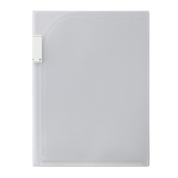 文房具 『LIHIT LAB.(リヒトラブ) 6ポケットホルダー A4 乳白 F-3412-1』