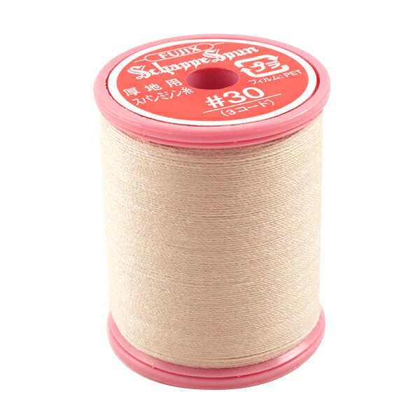 ミシン糸 『シャッペスパン 厚地用 #30 100m 216番色』 Fujix(フジックス) デニムやキルティング生地など、厚地用の太口ミシン糸です しっかり縫い上げたいものにぴったりのミシン糸。 デニム、キャンバス、帆布やレザーなど厚手の布地を太い糸できっちり縫うことができます。 ふっくらした縫い目のステッチにも最適です。 ◆仕立:30番(糸長100m) ◆素材:ポリエステル100% ◆原産国:日本製 ◆使用針:ミシン針No14 ◆216番色 ※モニターによって実物のお色と若干異なる場合がございます。 【※この商品はゆうパケット便・メール便対象外です。】【手芸用品・毛糸・生地の専門店 ユザワヤ】